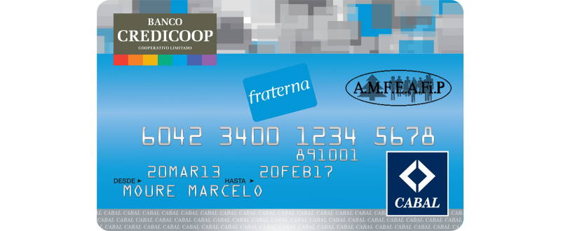  Tarjeta de Crédito AMFEAFIP